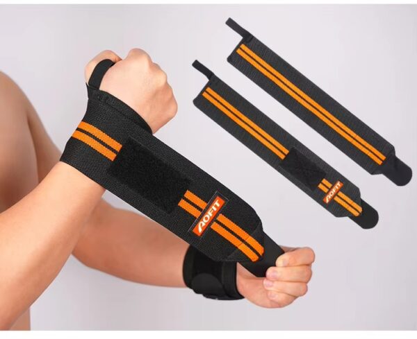 Multicolor Gym Lifting Weight Lifting Wrist Wraps - Image 2