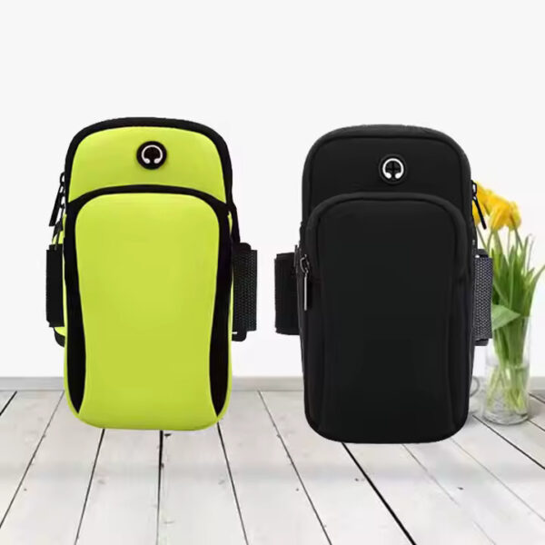 Sports Running Mobile Phone Arm Bag Armband Waterproof Diving Material Cell Phone Arm Case - Image 7