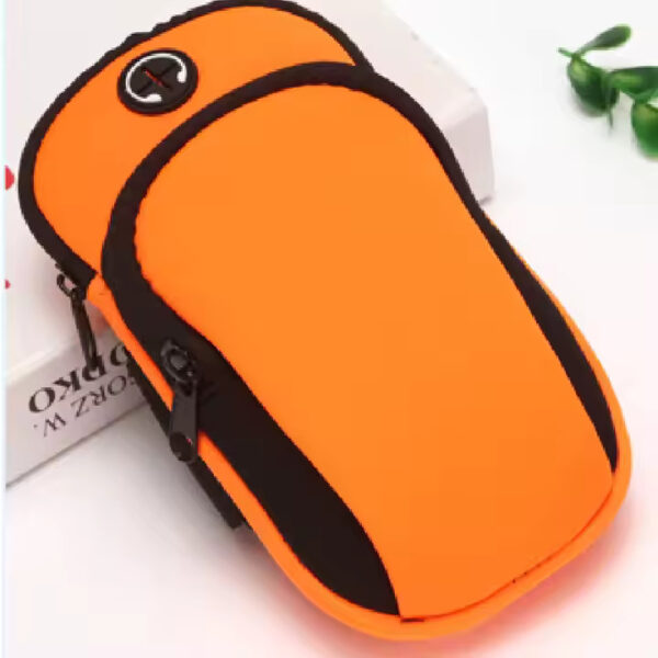 Sports Running Mobile Phone Arm Bag Armband Waterproof Diving Material Cell Phone Arm Case - Image 4