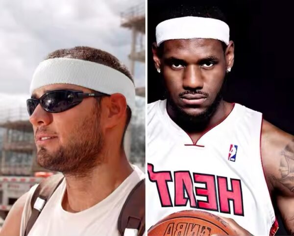 Outdoor Sports Sweat-absorbent Headband Unisex Fashion Fitness Yoga Headscarf Forehead Sweatband - Image 5